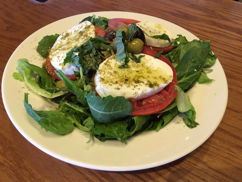 Miami Juice - Caprese salad dish